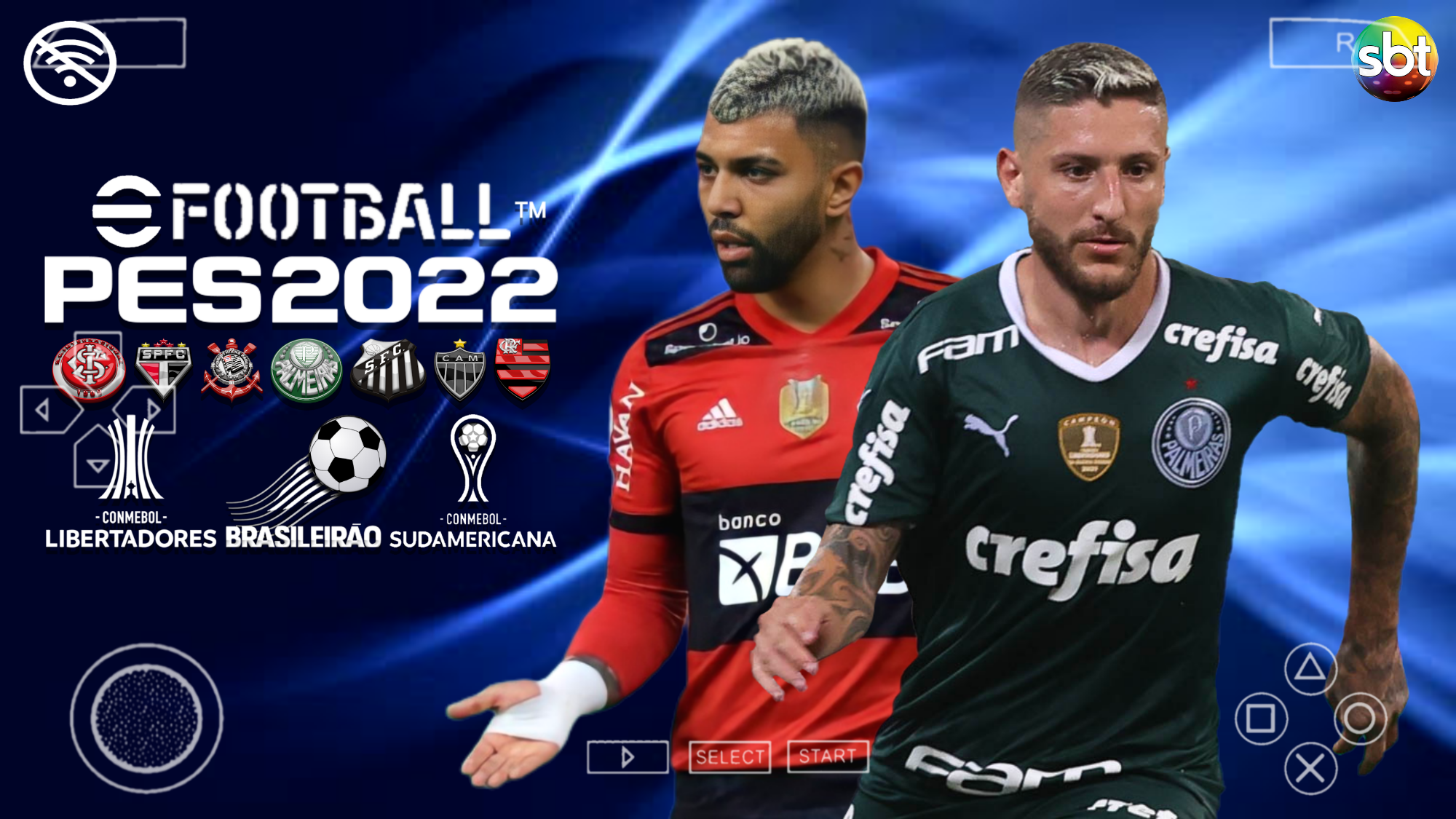 PES 2022 Brasileirão A B C + Libertadores + Encarte PS2!!!! 