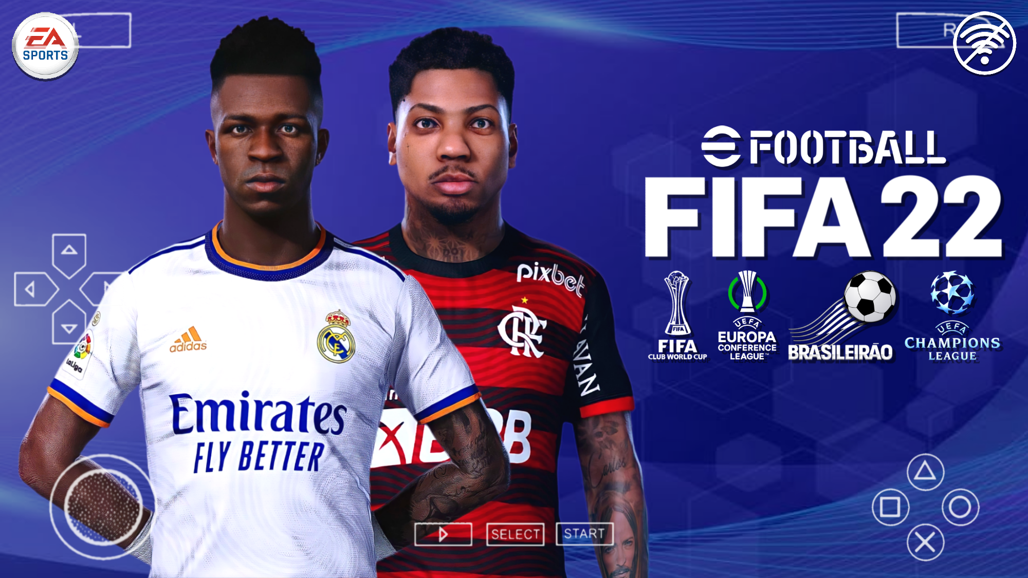 FIFA 22 ANDROID/PPSSPP COM BRASILEIRÃO E EUROPEU