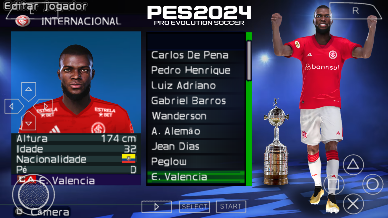 EFOOTBALL PES 2024 PPSSPP BRASILEIRÃO A+B E EUROPEUS ATUALIZADO NO RUMO ...